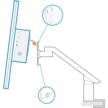 DELL PRECISION 3240 DUAL VESA MOUNT