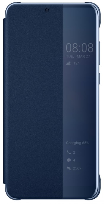 HUAWEI P20 SMART VIEW FLIP COVER BLUE