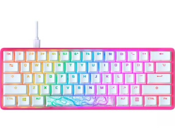 HYPERX ALLOY ORIGINS 60 MECHANICAL GAMING KEYBOARD PINK NORDICS - EN/DA/SV/FI/NO LOCALIZATION