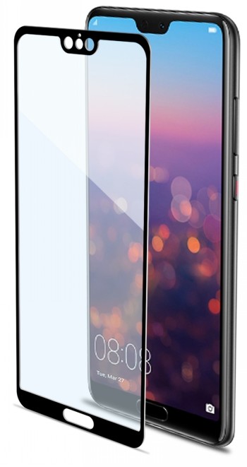 CELLY FULL GLASS HUAWEI P20 BLACK FRAME