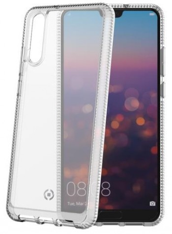 CELLY HEXAGON COVER FOR HUAWEI P20, CLEAR