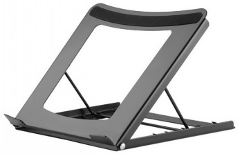 NEOMOUNTS NOTEBOOK DESK STAND (ERGONOMIC, CAN BE POSITIONED IN 5 STEPS) BLACK