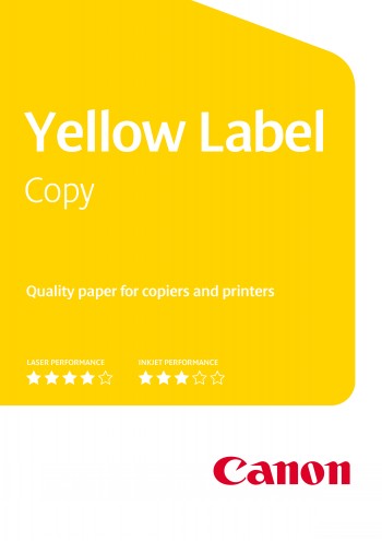 CANON YELLOW LABEL COPY A4 80G RIISI
