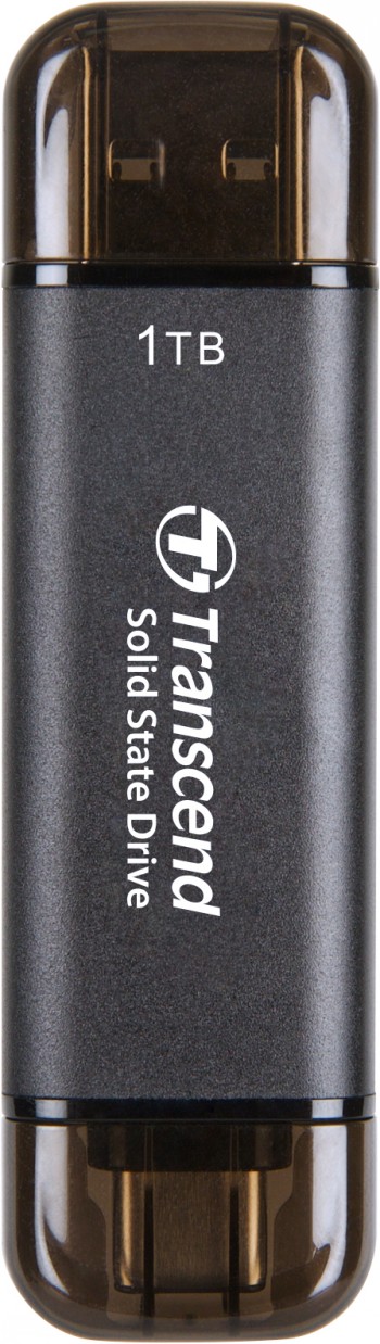 TRANSCEND 1 TB EXTERNAL SSD STICK, USB/USB-C 10GBPS - ESD310C