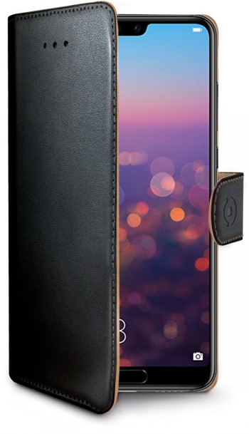 CELLY WALLY CASE FOR HUAWEI P20 BLACK