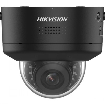 HIKVISION 4 MP ACUSENSE PTRZ VARIFOCAL DOME NETWORK CAMERA VARIFOCAL LENS BLACK