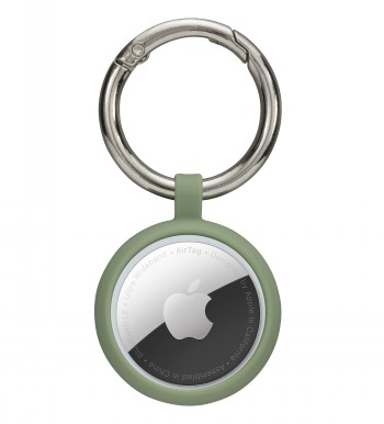 DBRAMANTE GREENLAND AIRTAG KEY RING GREEN