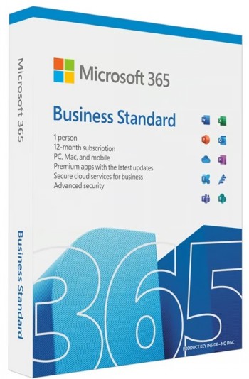 MICROSOFT 365 BUSINESS STANDARD, ALL LNG (ONLINE DOWNLOAD)